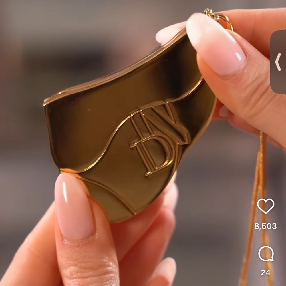 Dior Vintage Sadle Lipstick Compact Bag charm My Dior 260